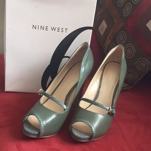 Nine West pumps.